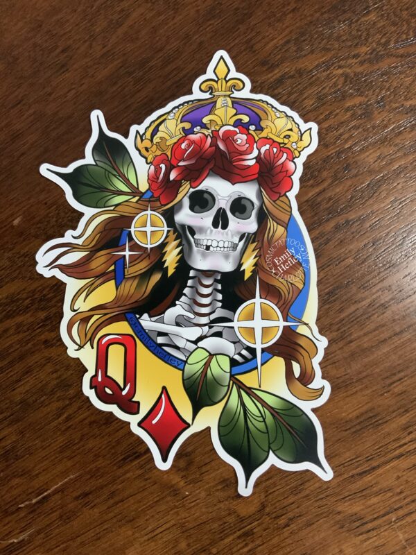 Queen of Diamonds Magnet