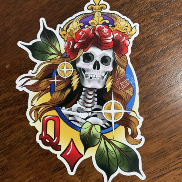 Queen of Diamonds Magnet