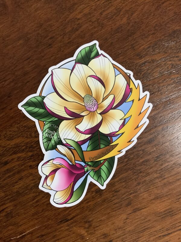 Sugar Magnolia Magnet