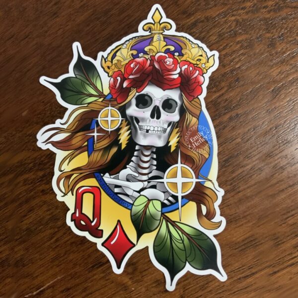 Queen of Diamonds Magnet